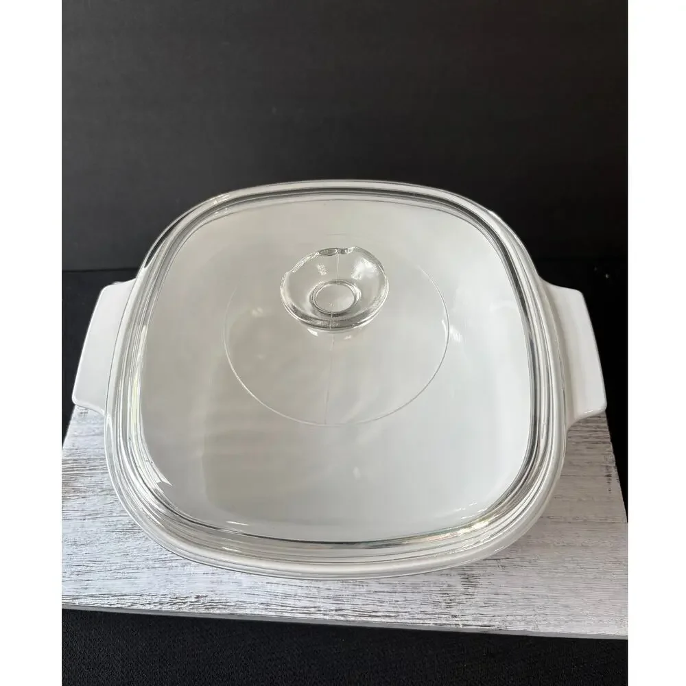 Corning Ware Peach Floral Casserole Dish 3 Liter 5-A-3-B